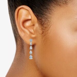 Giani Bernini Cubic Zirconia Drop Earrings in Sterling Silver Elegant